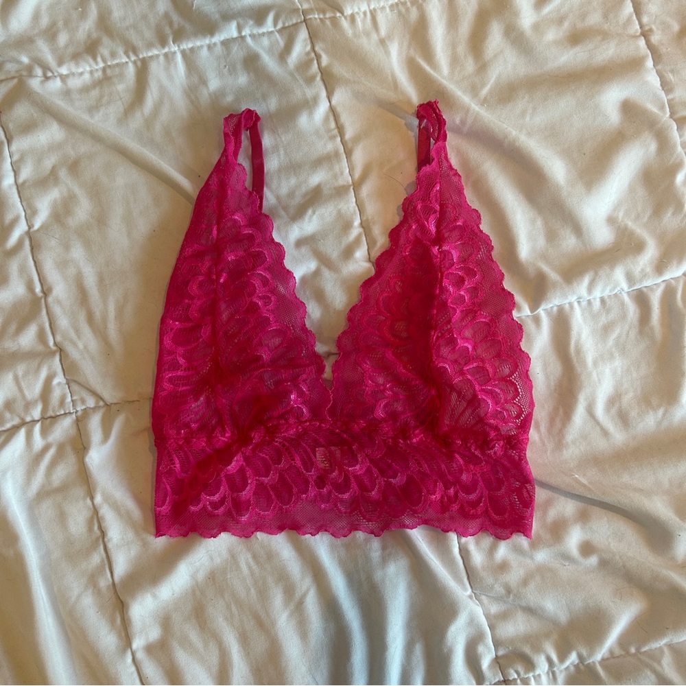 Pink Sheer Bralette